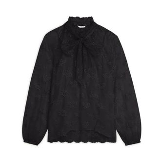 Summum Dames, Blouses & Shirts, Zwart, Maat: 3XL