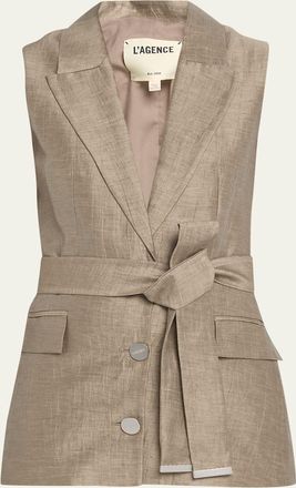 L'agence Harper Belted Blazer