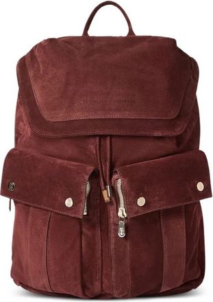 Brunello Cucinelli Rugzak - Heren - Rugzakken - Bruin - ONE Size - Tassen