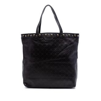 Gucci Pre-owned Gucci Embossed Studded Leather Horsebit Tote Ladies 2U3XOEQ6J5ZLOLBD