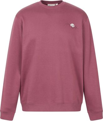 Mountain Warehouse Heren Berglandschap Sweatshirt (Bordeaux)