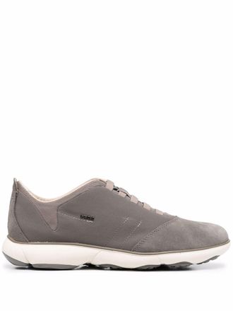Geox Nebula low top sneakers - men - Fabric/Suede/Fabric/Rubber/Calf Leather - 44 - Grey
