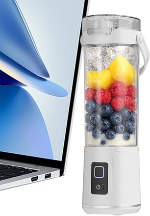 OEM Mezclador Personal De Cristal De Agua De 600 Ml, Modelo Draadloze Oplaadbare Con Gietmond En Dichtheidscover