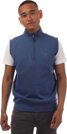 Farah Heren Clint Gilet (Royaal Blauw)