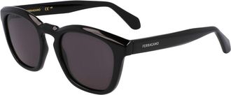 Ferragamo SF2040SE 001 Mens Sunglasses Black Size 50