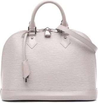 Louis Vuitton Pre-owned Handbags, female, Gray, Size: ONE SIZE Pre-owned Leather louis-vuitton-bags