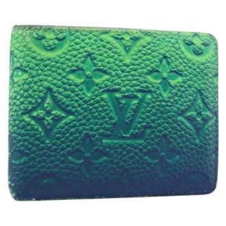 Louis Vuitton Portafoglio Pre-owned in Tela Monogram - - Pre-owned - Donna - Blu - ONE SIZE