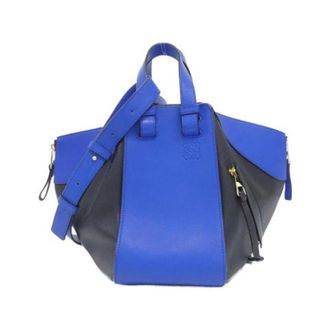 Loewe Tweedehands leren handtassen - Dames - Pre-owned - Blauw - Maat: ONE Size Leer