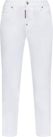 Dsquared2 Jeans con applicazione logo - 100 WHIITE