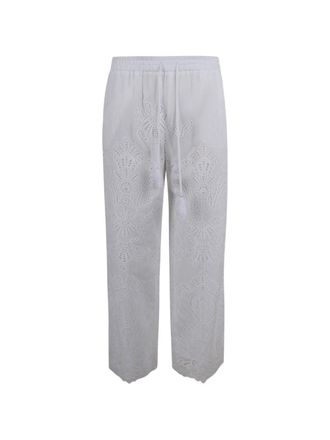 Ermanno Scervino Womens Cotton Trousers