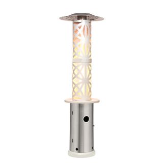 Blumfeldt Blumfeldt Goldflame Style Radiador Para Terraza 11,2 Kw Vista 360&deg; M&oacute;vil Plateado