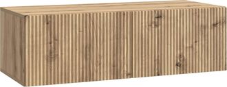vidaXL Mueble Para Tv De Pared 98 X 41 X 30 Cm Roble Artisan Vidaxl