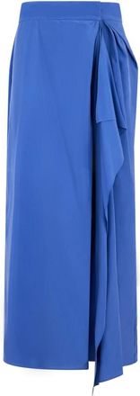 Alberta Ferretti Dames, Rokken, Blauw, Maat: L Zijde