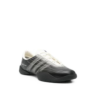 adidas Calf Leather Sneaker - Black