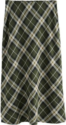 Next Plaid Maxi Skirt in Green at Nordstrom, Size 8 Us