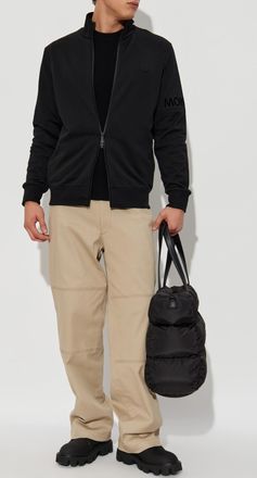 Moncler Sweatshirt With Logo, Mens, Black