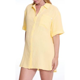Cache Coeur Ice Cream Maternity nightgown in Vanilla at Nordstrom, Size X-Small