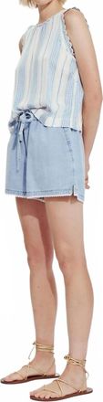 Mélissa Nepton Anderson Shorts In Chambray Denim