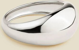 Made by Mary Womens Gloss Ring In Silver