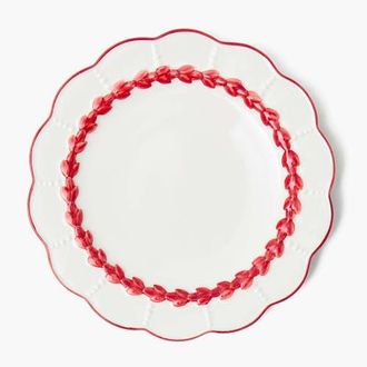 Mrs. Alice Red Laurel Dinner Plate at Nordstrom