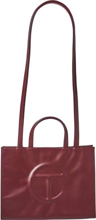 Telfar Medium Shopping Bag, Oxblood, M