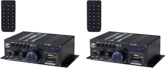 OEM Adecuado Para 2 Amplificadores De Potencia De Subwoofer Est&eacute;reo Para El Hogar/autom&oacute;vil Ak380 De 800 W Y 12 V, Reproductores De M&uacute;sica De Audio, Altav