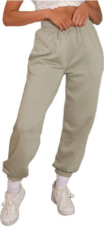 Generic Womens Jogger Pants Soft Tracksuit Bottoms Workout Sports Trousers Running Sweatpants Athletic Lounge Sportswear with Pockets (Saig Green, 6)