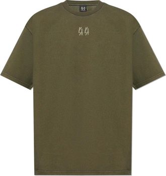 44 Label Group Hombre, Camisetas, Verde, Talla: 2XL