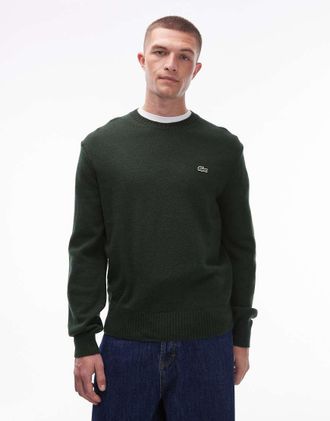 Lacoste Maglione girocollo verde