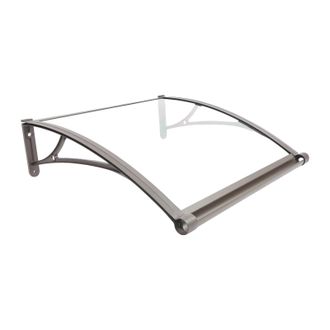 OEM Toldo Para Puerta De Patio, Aleaci&oacute;n De Aluminio, Resistente A Los Rayos Uv, Montaje En Pared