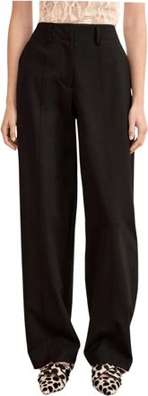 Ulla Johnson Dames, Broeken, Zwart, Maat: S Wol