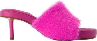 Jacquemus Argilla Mules in Pink Polyamide