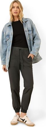 Pact Organic Cotton Monterey Poplin Jogger in Oak at Nordstrom, Size Xx-Large