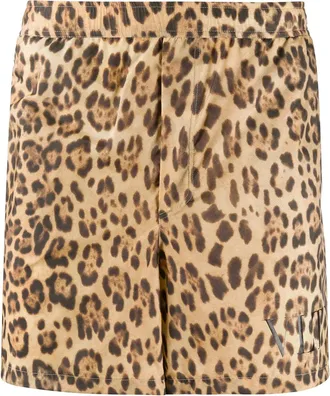 Valentino Garavani Swim Shorts - Brown