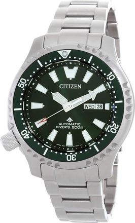 Citizen Promaster Dive Automatic Green Dial Mens Watch NY0151-59X