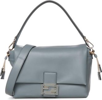 Fendi Medium Mamma Baguette Leather Bag