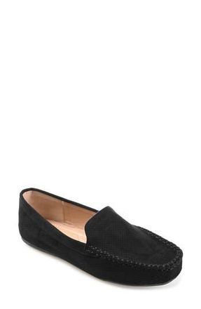 Journee Collection Halsey Loafer - Wide Width in Black at Nordstrom Rack, Size 5.5