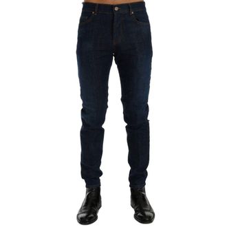 Frankie Morello Cotton Slim Fit Mens Jeans