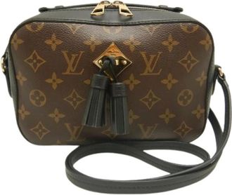 Louis Vuitton Pre-owned Vintage Canvas Schoudertas - Dames - Vintage Schoudertas - Bruin - ONE Size - Leer - Vintage
