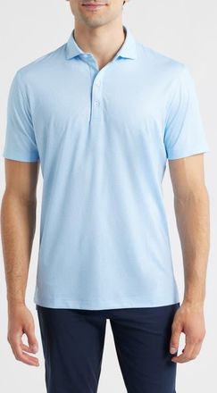 Johnnie-O Rud Geo Print Performance Jersey Polo in Maliblu at Nordstrom, Size X-Large