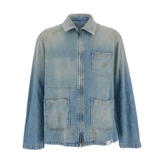 Golden Goose Hombre, Chaquetas, Azul, Talla: L