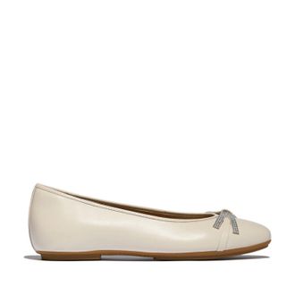 FitFlop Fitflop Womens Delicato Glitz Bow Ballerina