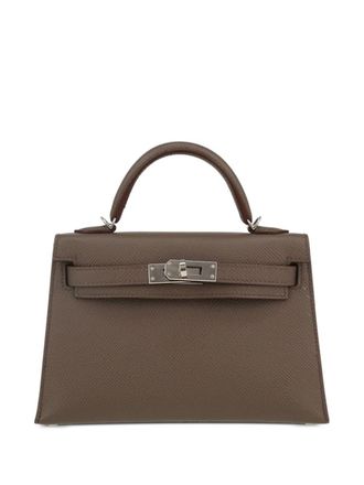 Hermès 2020 Kelly 20 handbag - Grey