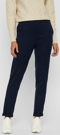 Vero Moda Anzughose VERO MODA VMMAYA, Damen, Gr. XL, L&auml;nge 32, blau (night sky), Web, Obermaterial: 62% Polyester, 33% Viskose, 5% Elasthan, unifarben, gerade, 