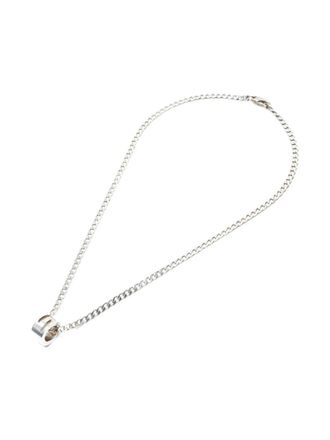 Gucci 2000s pendant chain necklace - Silver