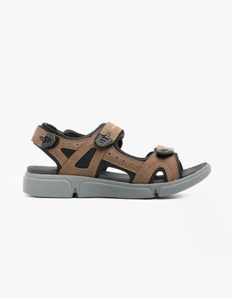 Hush Puppies Mens Hush Puppies CASTRO Mens Sandals Brown - Size: 10