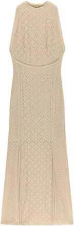 Guess Mujer, Vestidos, Beige, Talla: XS
