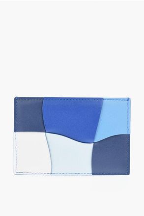 Bottega Veneta Braided Leather Color Block Card Holder size Unica