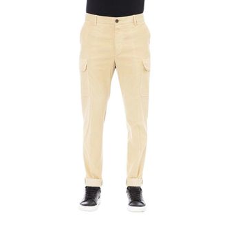 PESERICO Cargobroek - Heren - Broeken - Beige - Maat: M Katoen