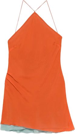 Sir. Danica mini-rok met halternek - Oranje